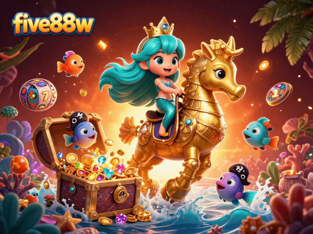 Experience excitement at five88w with vibrant mermaid casino adventure and rich treasures!