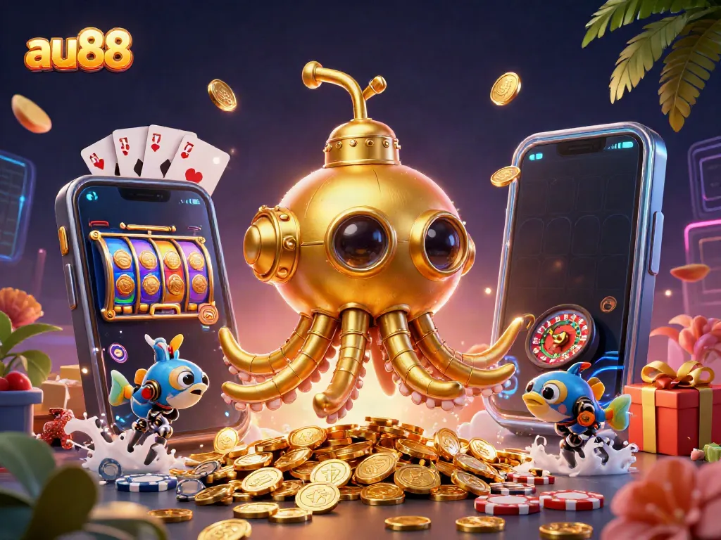 Experience the exciting gaming world of au88 with vibrant slot games and golden treasures.