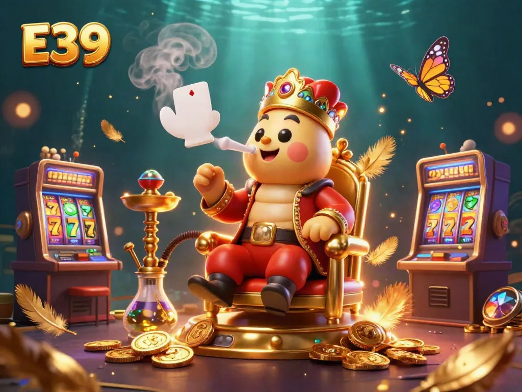Khám phá E39 với chủ đề casino sống động, có trò chơi slot đa dạng và nhân vật độc đáo.