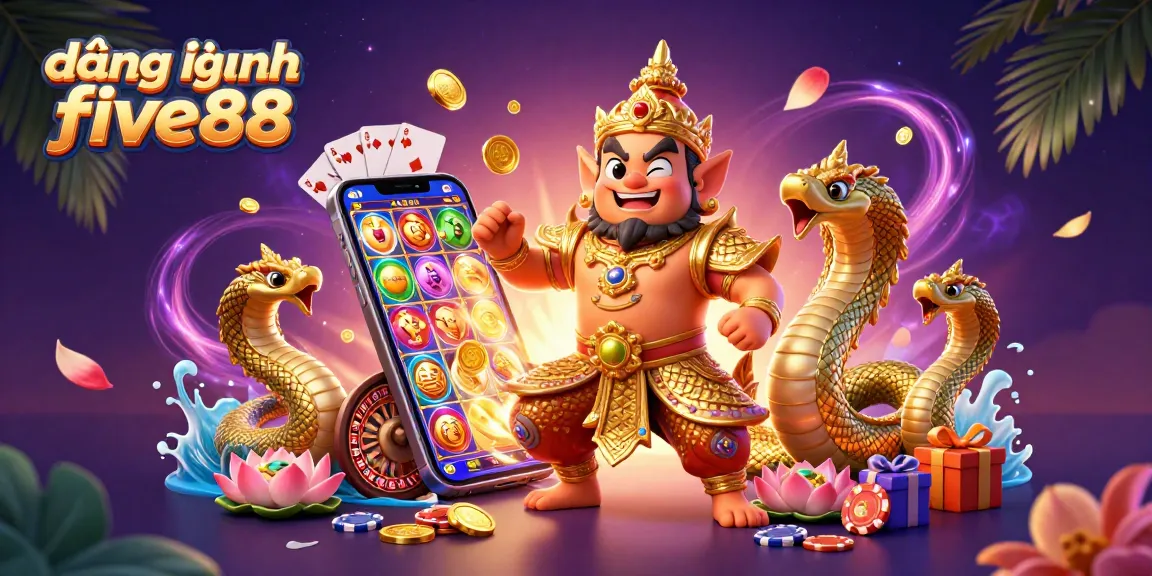 Engage in thrilling gameplay with đăng nhập five88, featuring vibrant casino elements and dynamic characters!