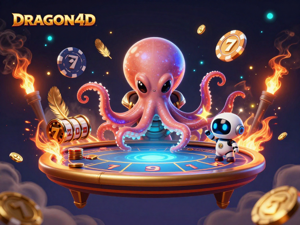 Engage with thrilling gameplay at DRAGON4D, where aliens and robots inspire big wins!