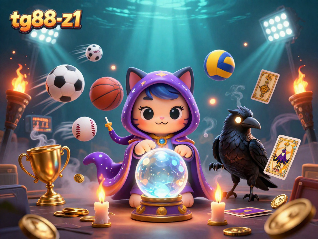 Engage with tg88-z1 by exploring dynamic sports betting elements and mystical fortune telling themes.