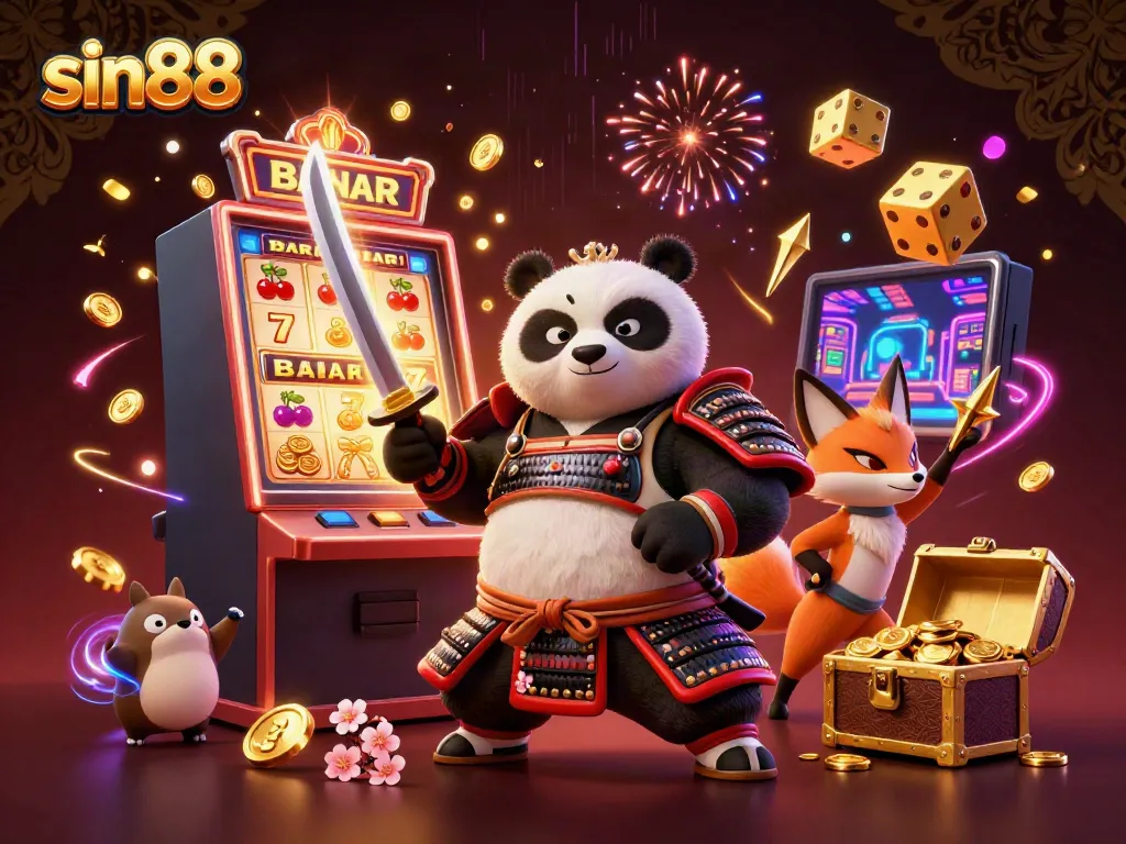 Experience thrilling gameplay at sin88 with vibrant characters and dynamic casino elements.