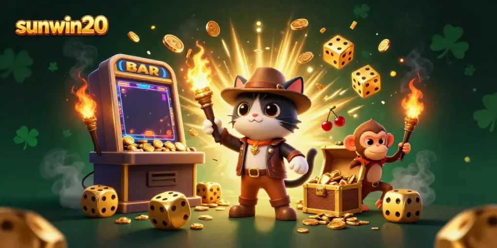 Experience thrilling winnings at sunwin20 with vibrant slots and treasure in this casino adventure.