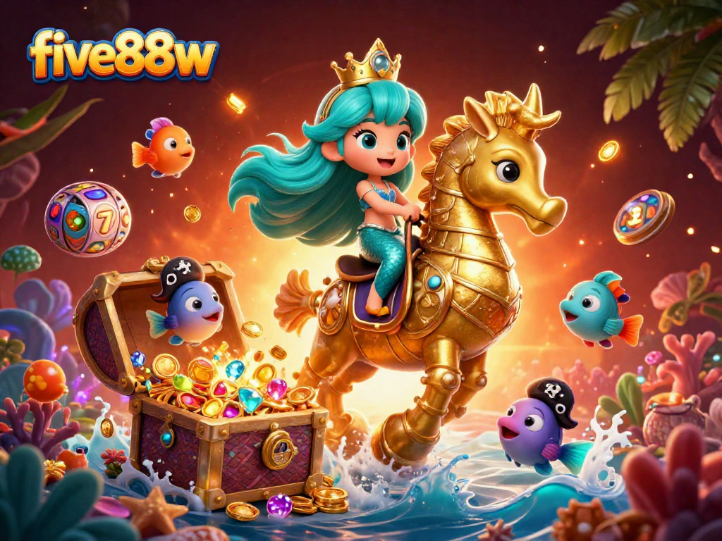 Experience excitement at five88w with vibrant mermaid casino adventure and rich treasures!