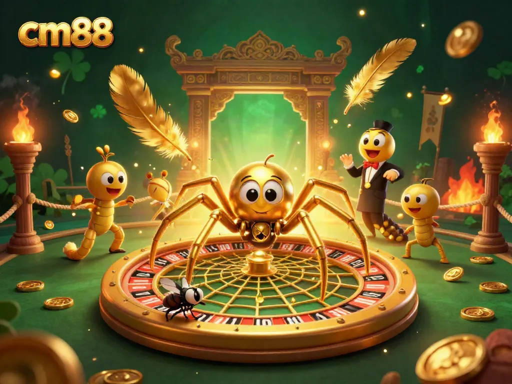 Experience the thrill of cm88 casino bets with animated characters in an engaging gaming scene.