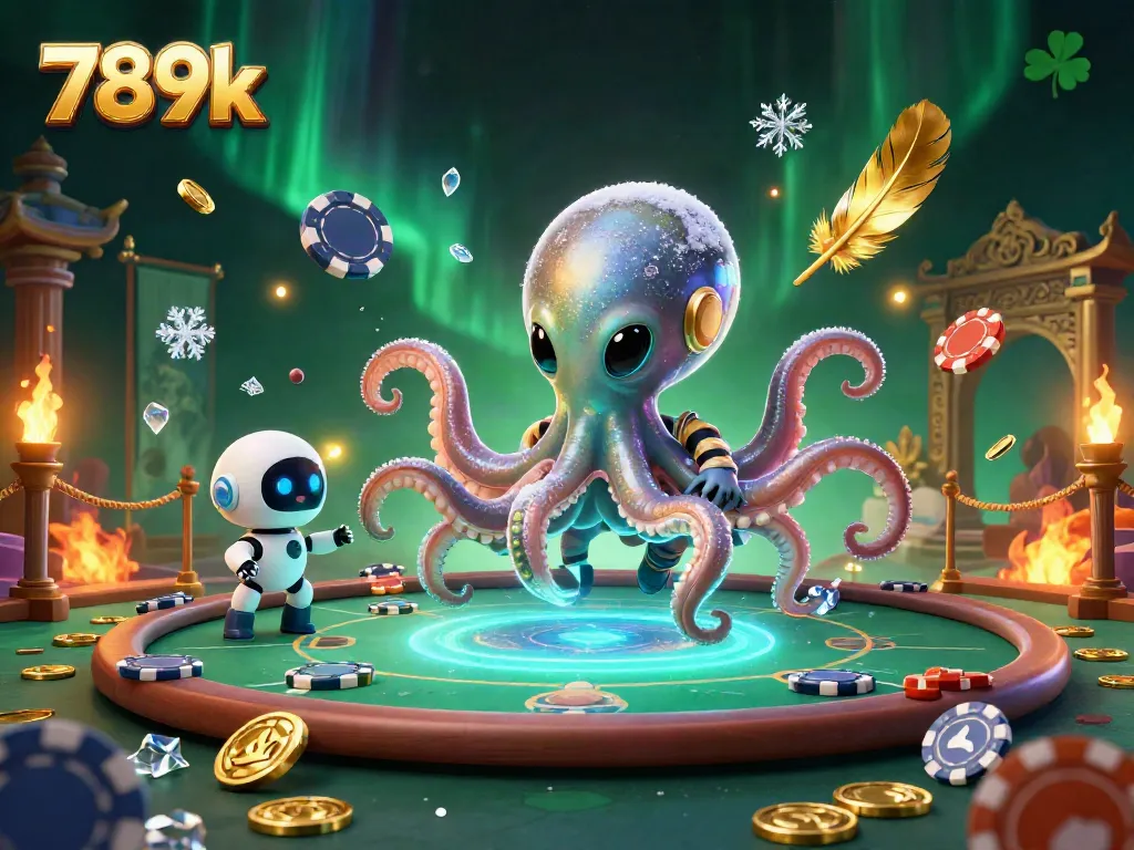 Experience thrilling gameplay with 789k’s alien-themed poker action featuring vibrant visuals and unique characters.
